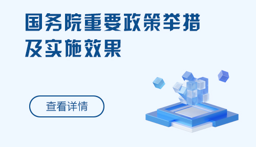 重要政策舉措及實施效果